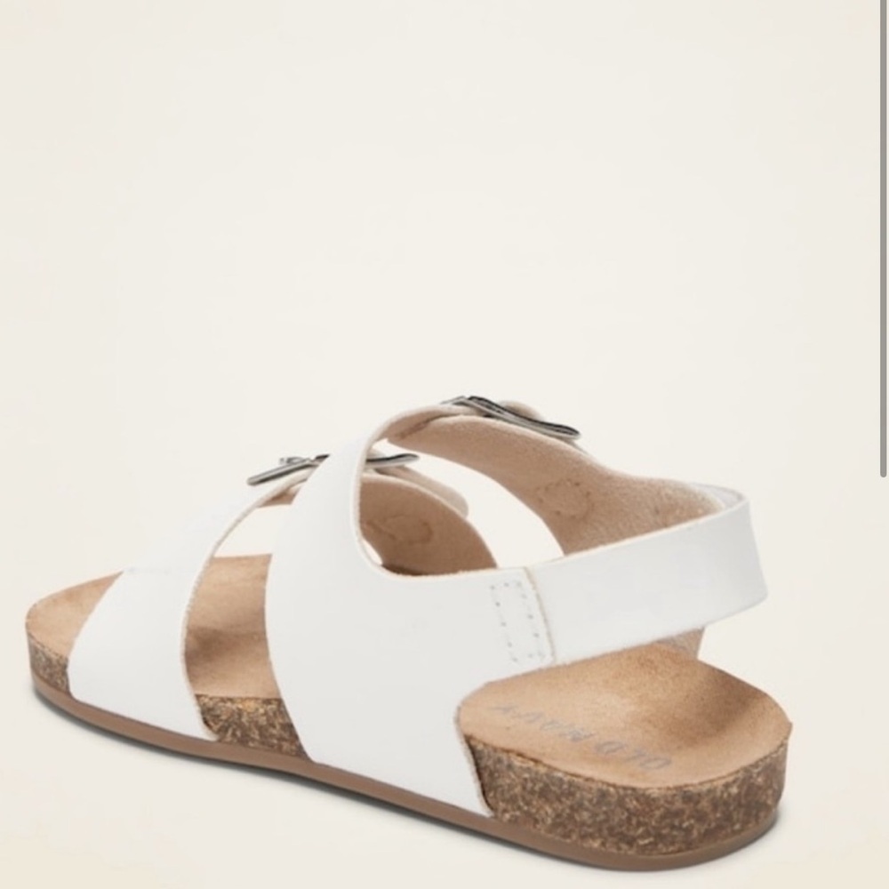 Unisex Faux-Leather Double-Buckle
Sandals for Baby - Picture 2 of 5